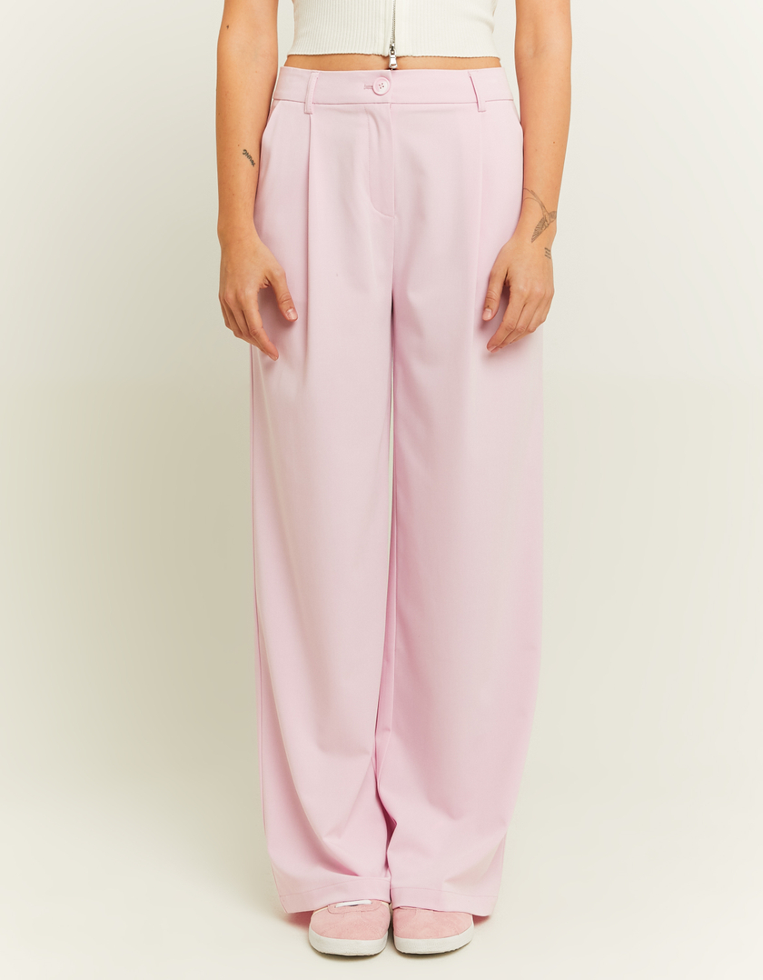 TALLY WEiJL, Pinke Hose mit weitem Bein for Women