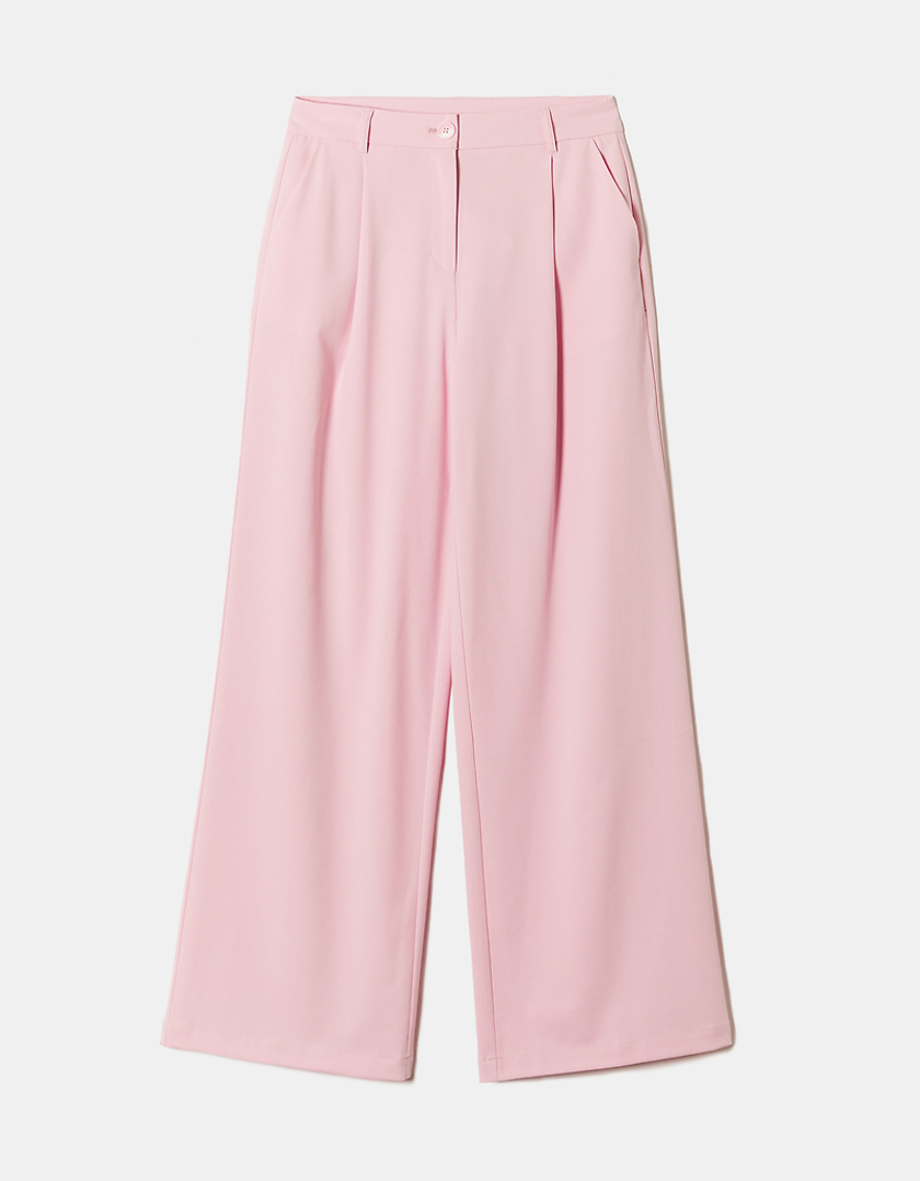 TALLY WEiJL, Pantaloni Wide Leg Rosa for Women