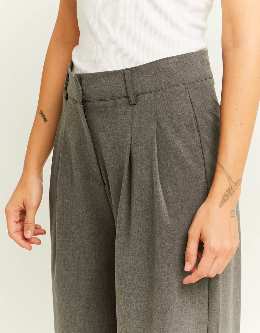 TALLY WEiJL, Pantaloni Wide Leg Grigi for Women