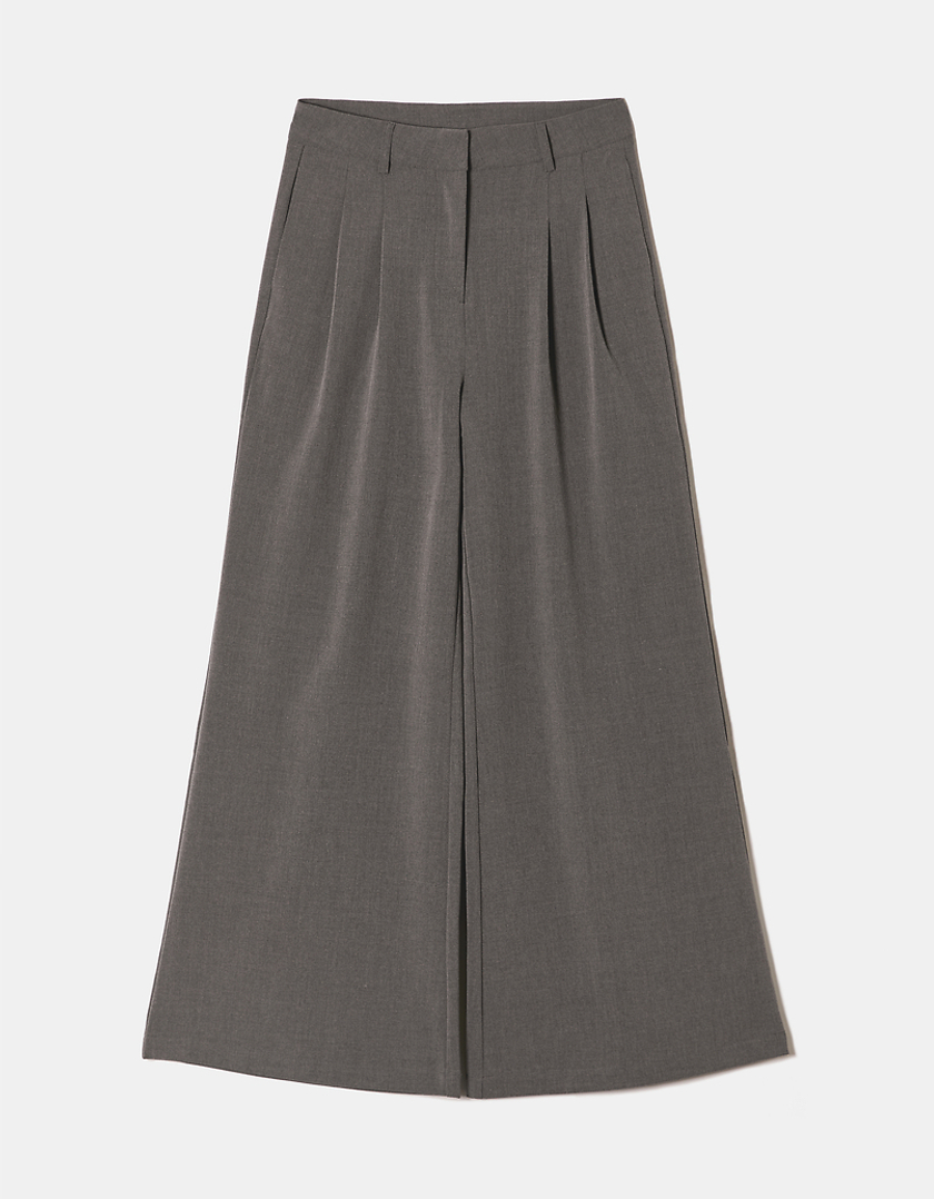 TALLY WEiJL, Grey Wide Leg Trousers for Women