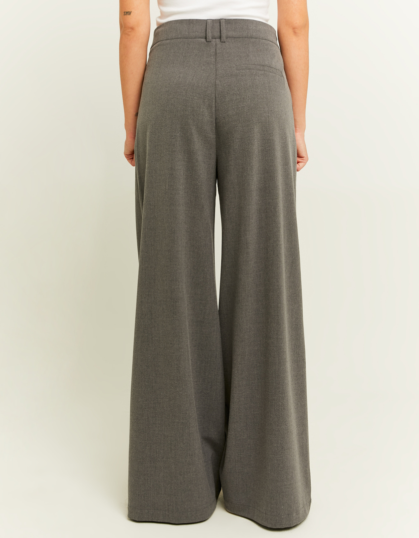 TALLY WEiJL, Graue Wide Leg Hose for Women