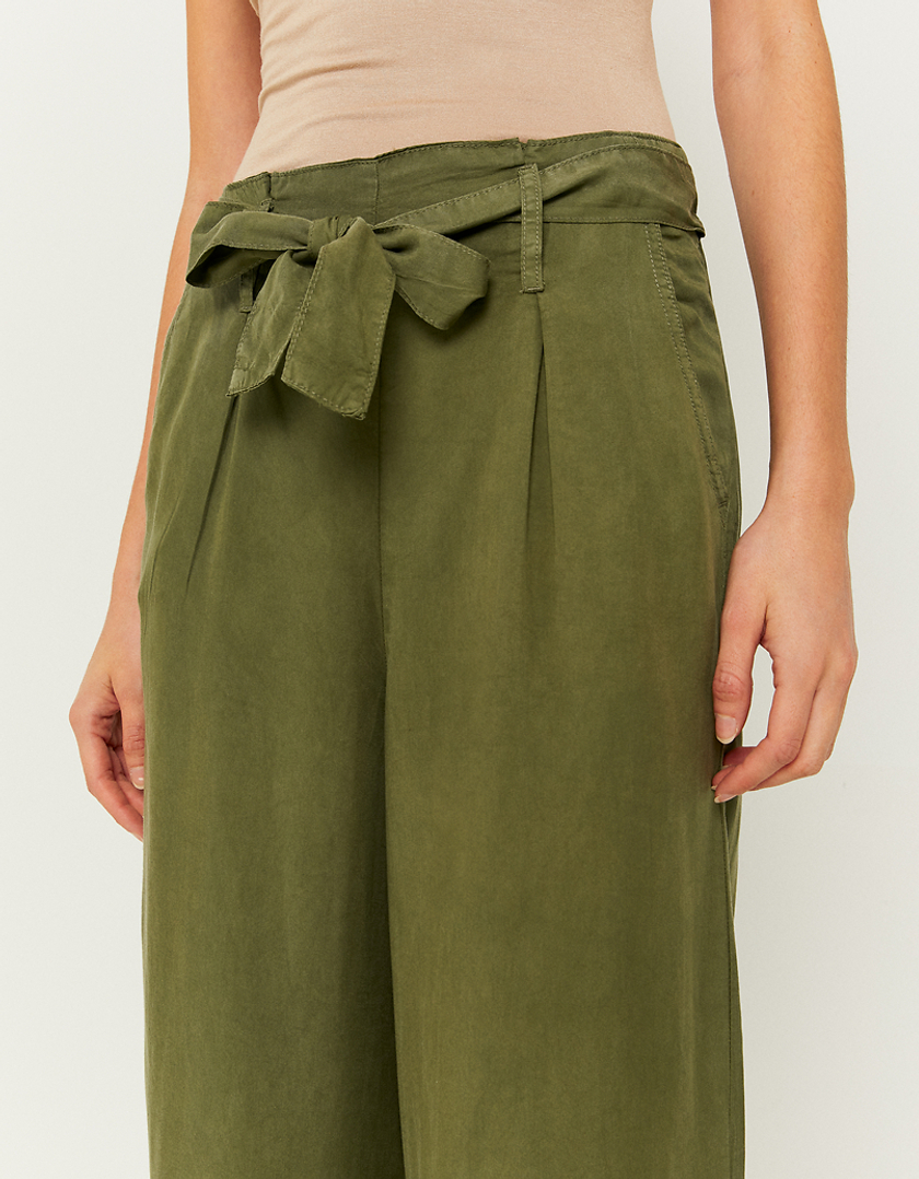 TALLY WEiJL, Pantaloni Culotte Leggeri a Vita Alta for Women