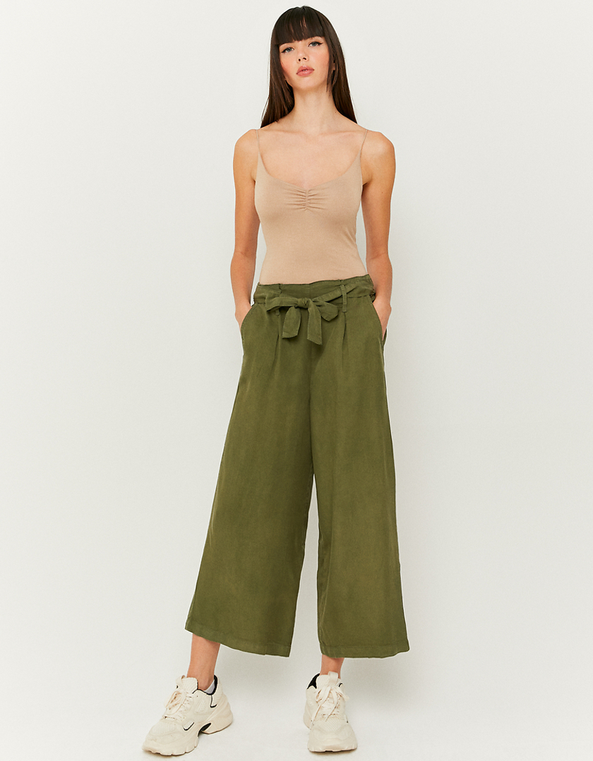 TALLY WEiJL, Pantaloni Culotte Leggeri a Vita Alta for Women