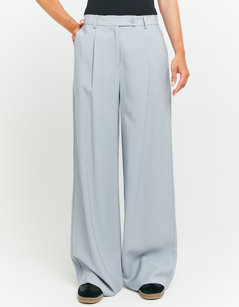 TALLY WEiJL, Pantaloni grigi a Vita Alta for Women