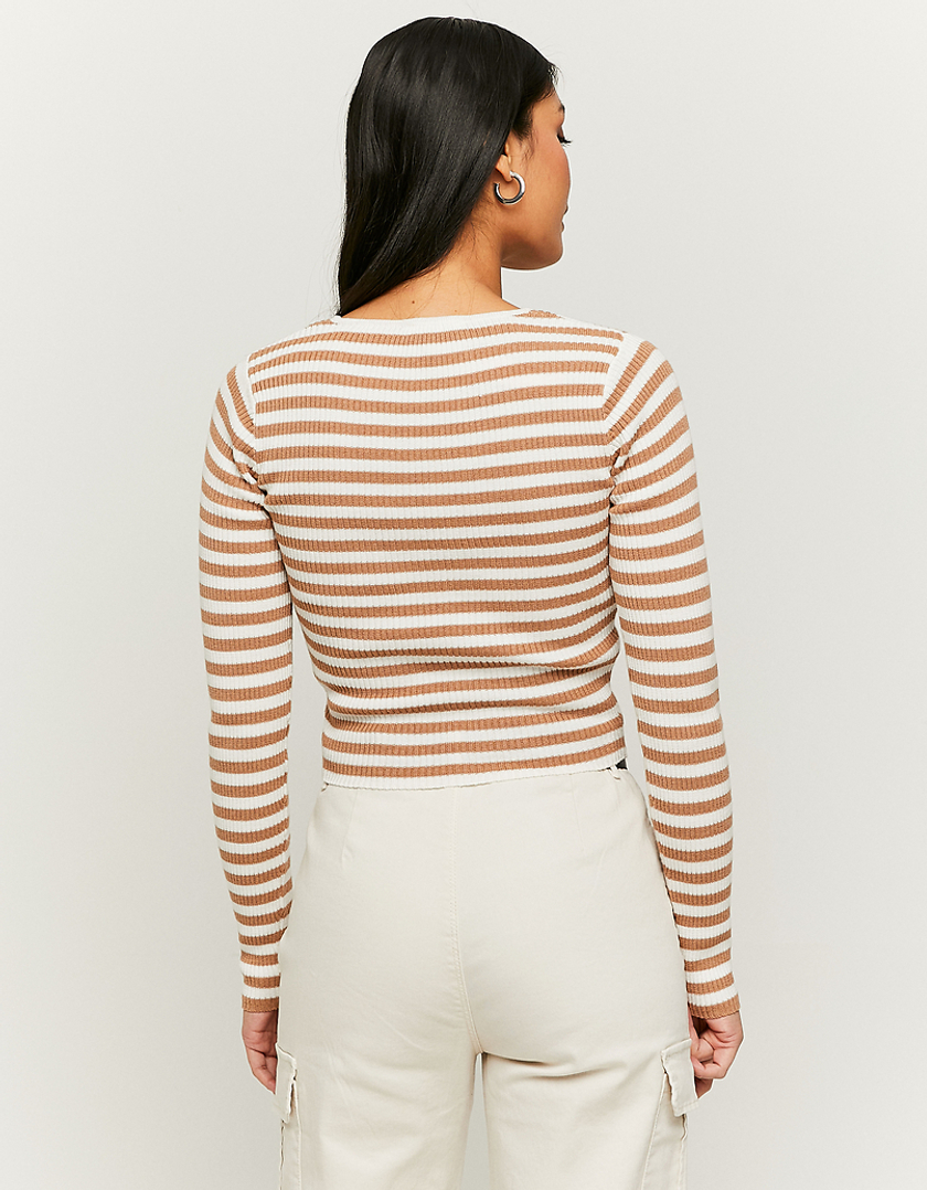 TALLY WEiJL, Striped Knit Top for Women