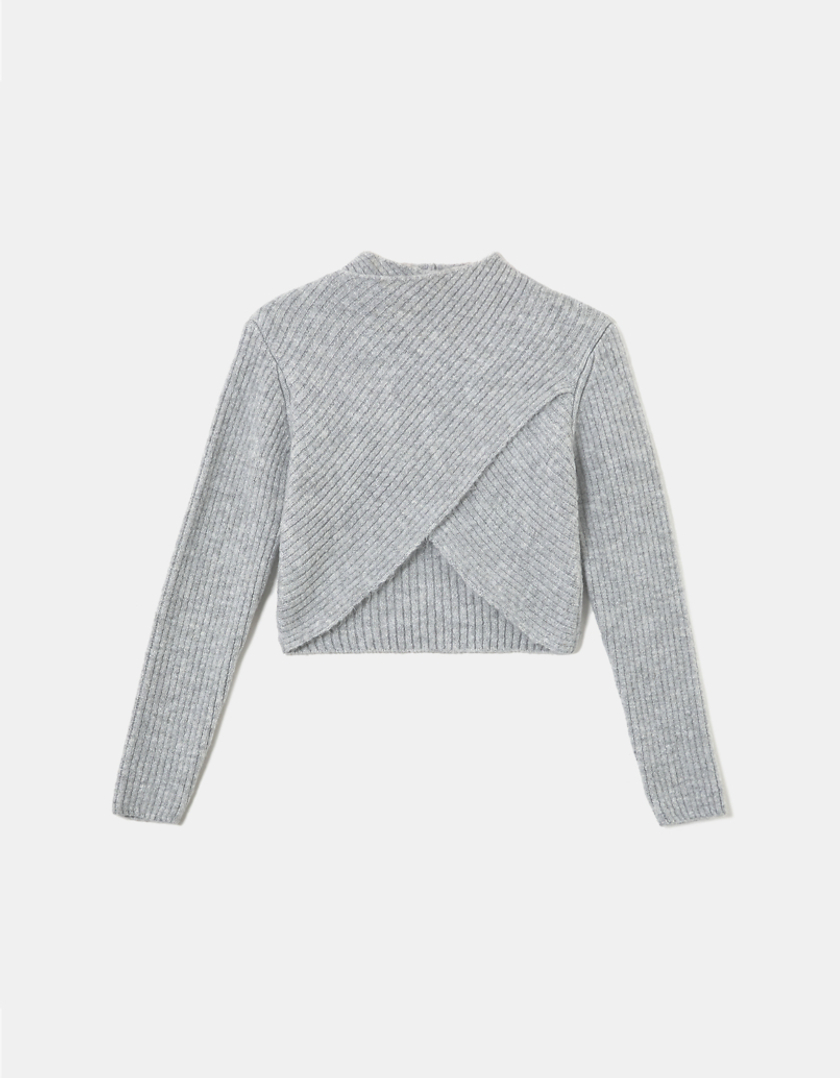 TALLY WEiJL, Grey Basic   Jumper for Women