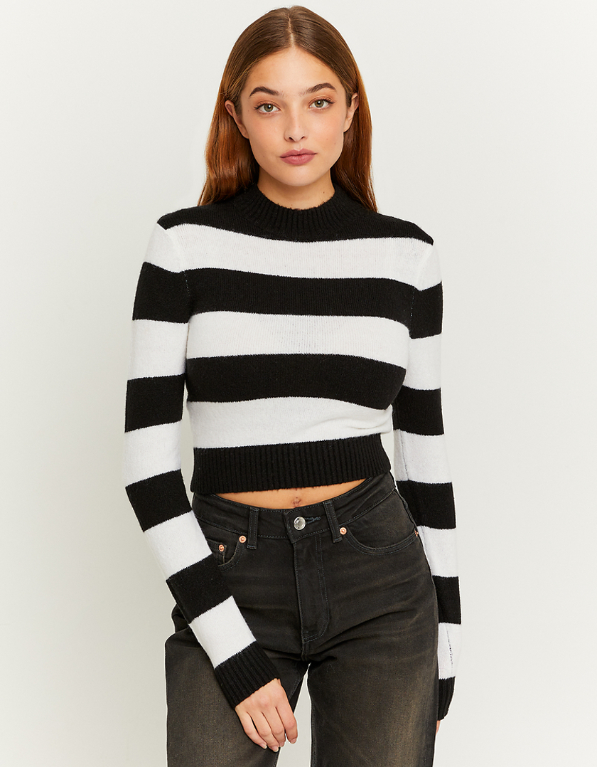 TALLY WEiJL, Striped Cropped Jumper for Women