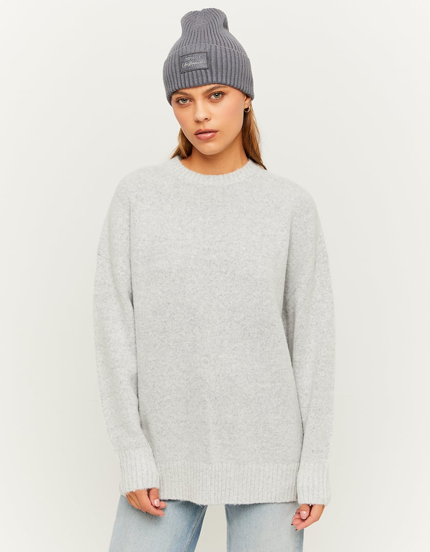 TALLY WEiJL, Grauer Oversize Pullover for Women