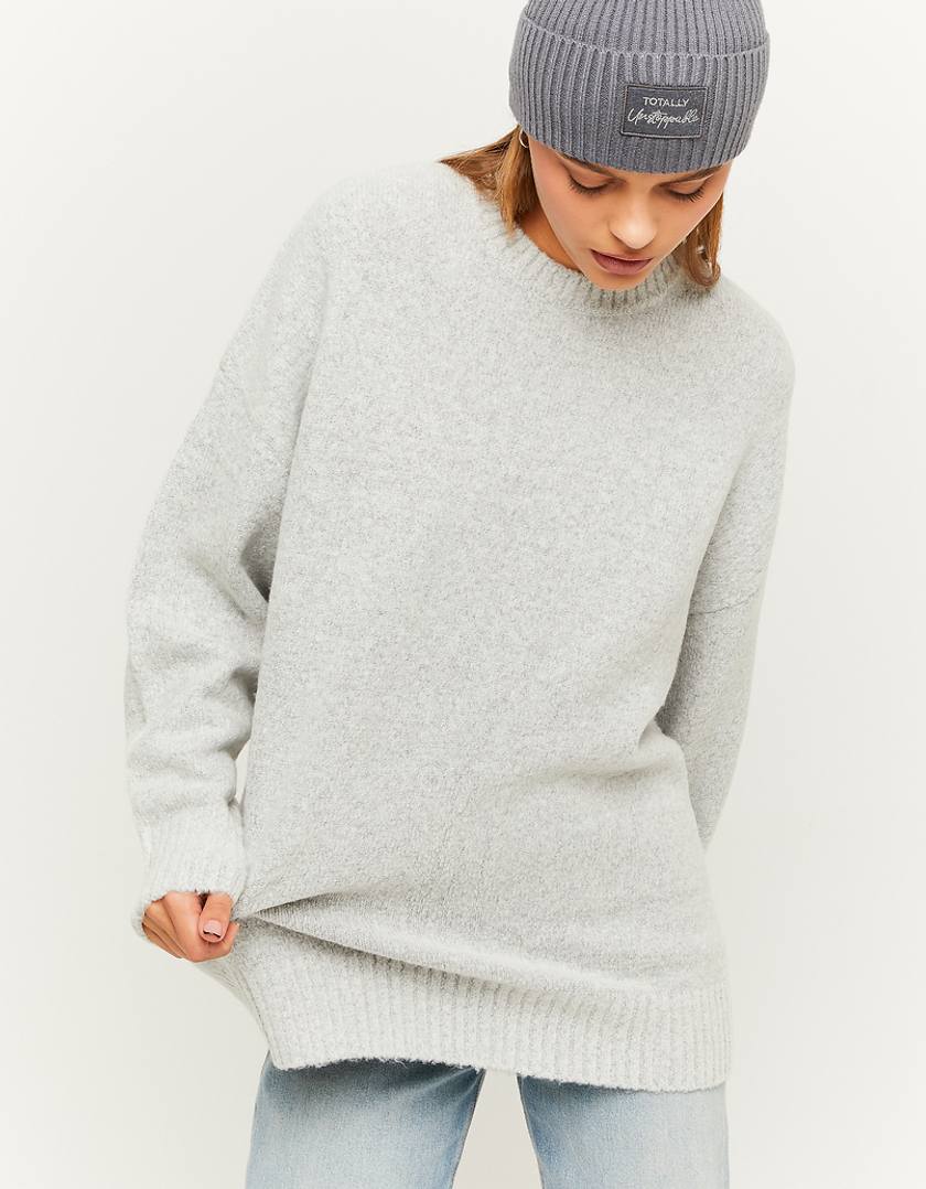 TALLY WEiJL, Grauer Oversize Pullover for Women