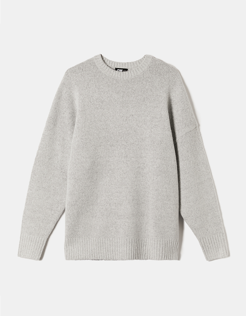 TALLY WEiJL, Grauer Oversize Pullover for Women