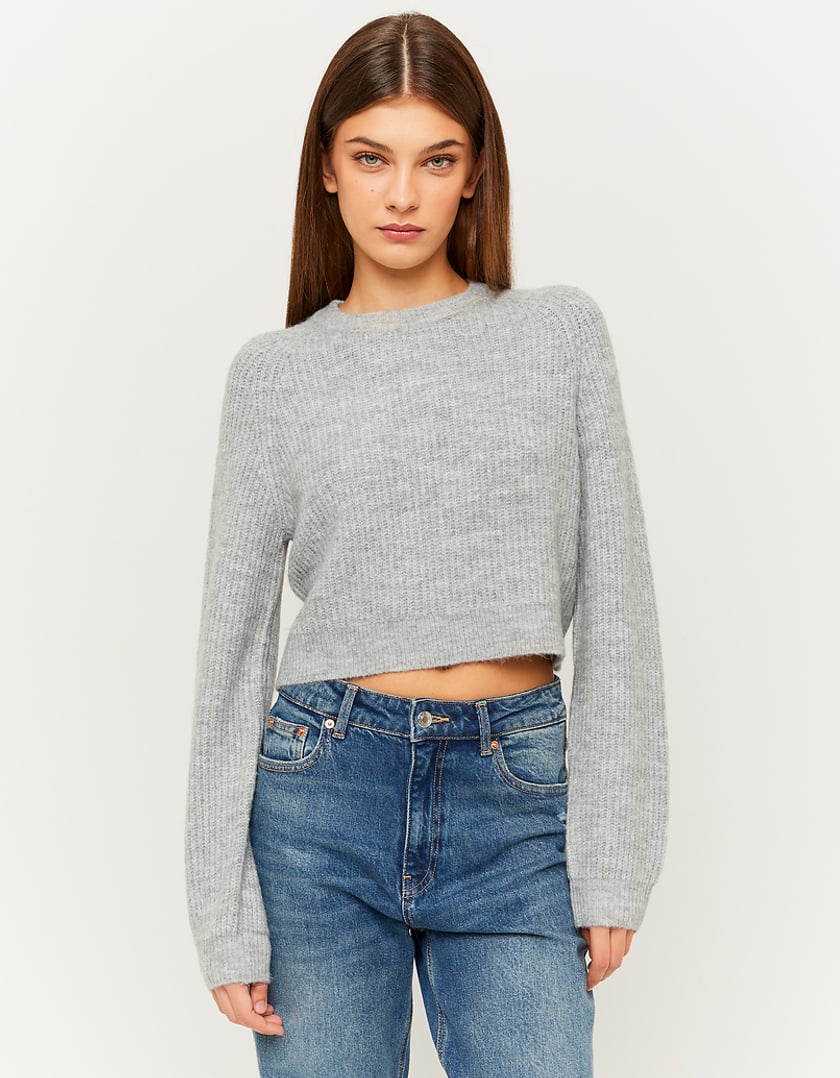 TALLY WEiJL, Grauer Strickpullover for Women