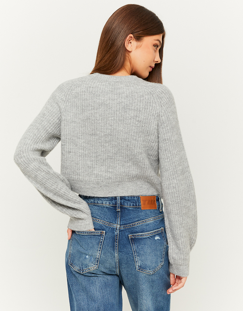 TALLY WEiJL, Grauer Strickpullover for Women