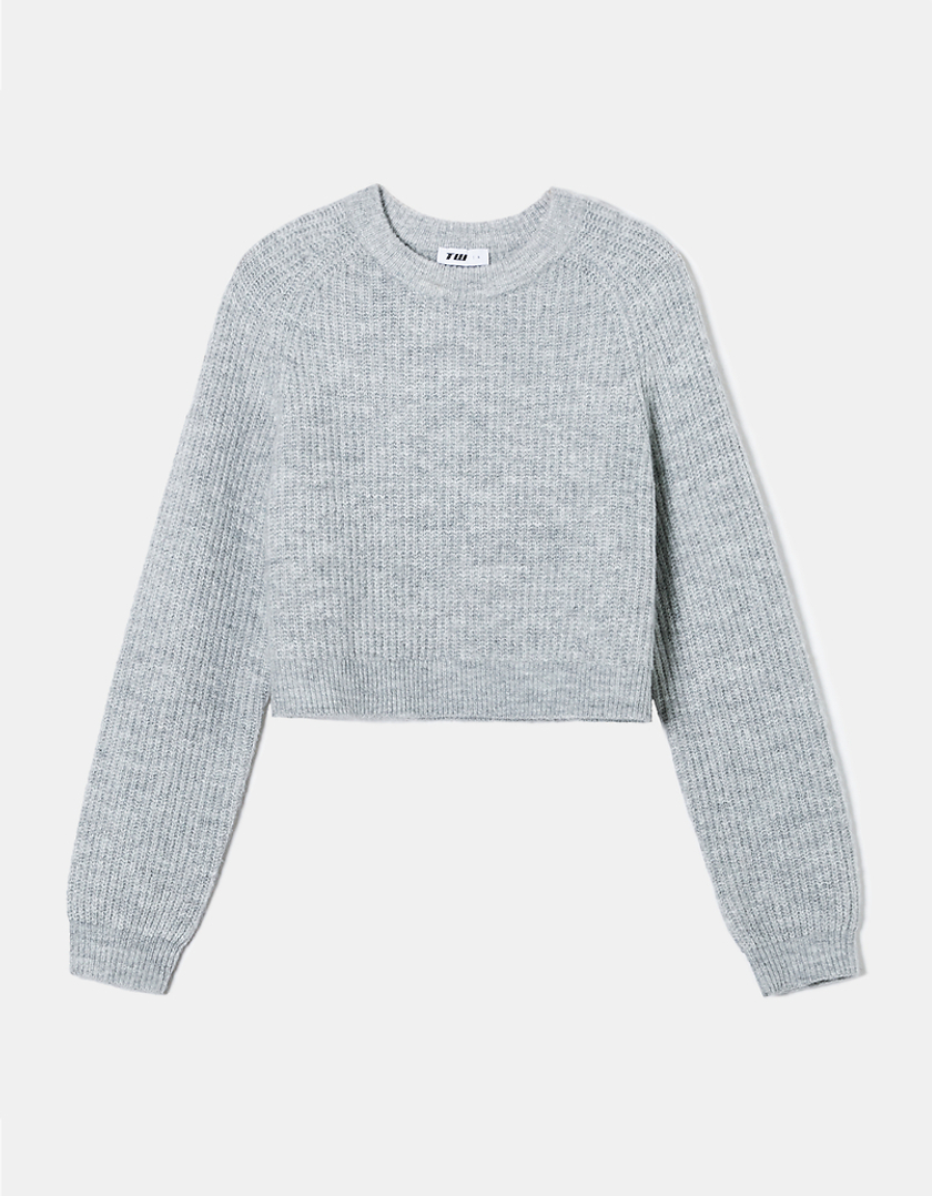 TALLY WEiJL, Grauer Strickpullover for Women