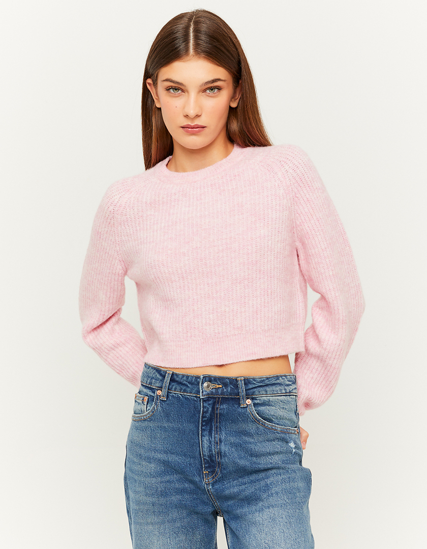 TALLY WEiJL, Pull en maille mélangée rose for Women