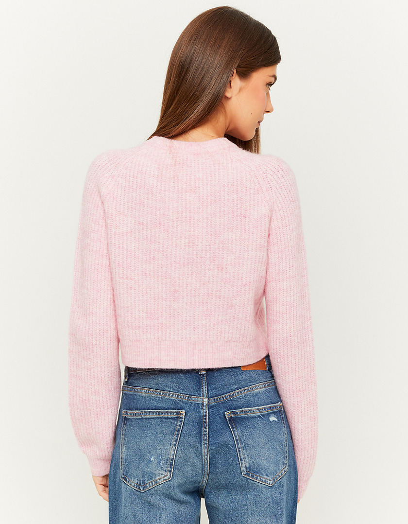 TALLY WEiJL, Pink Mélange Knit Jumper for Women