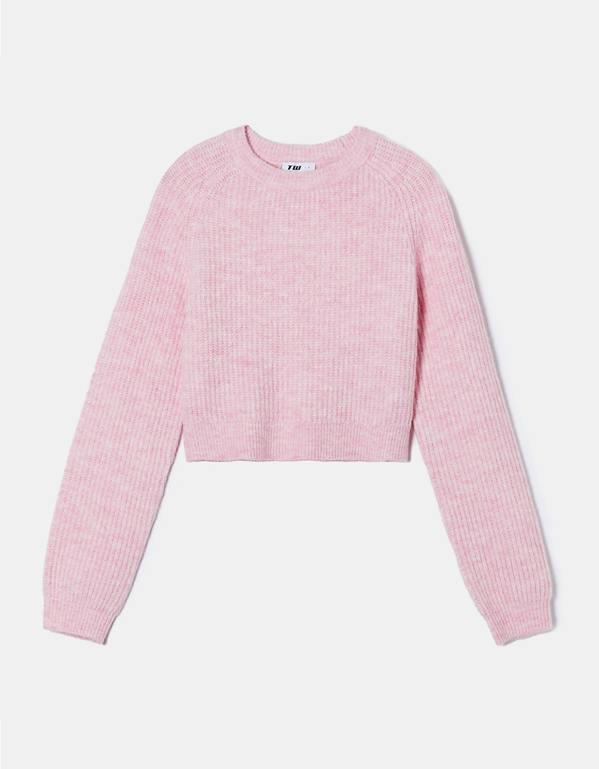 TALLY WEiJL, Pull en maille mélangée rose for Women