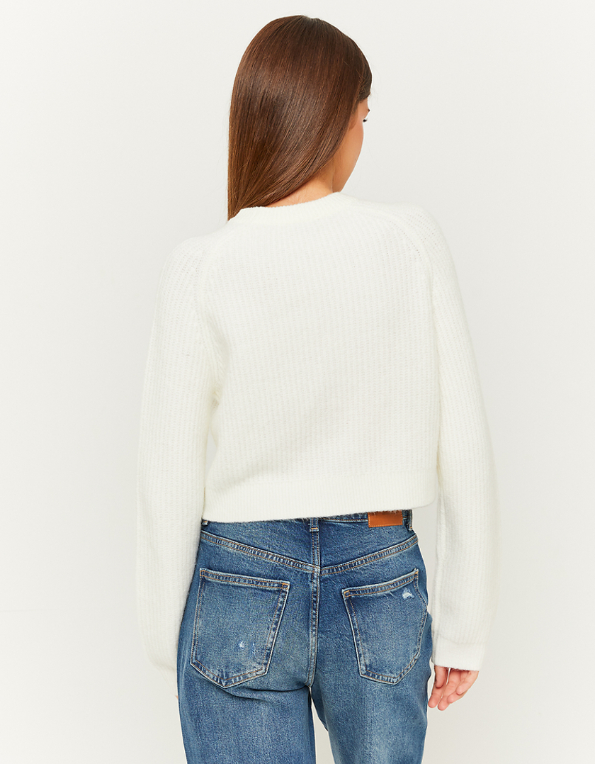 TALLY WEiJL, White Knit Jumper for Women