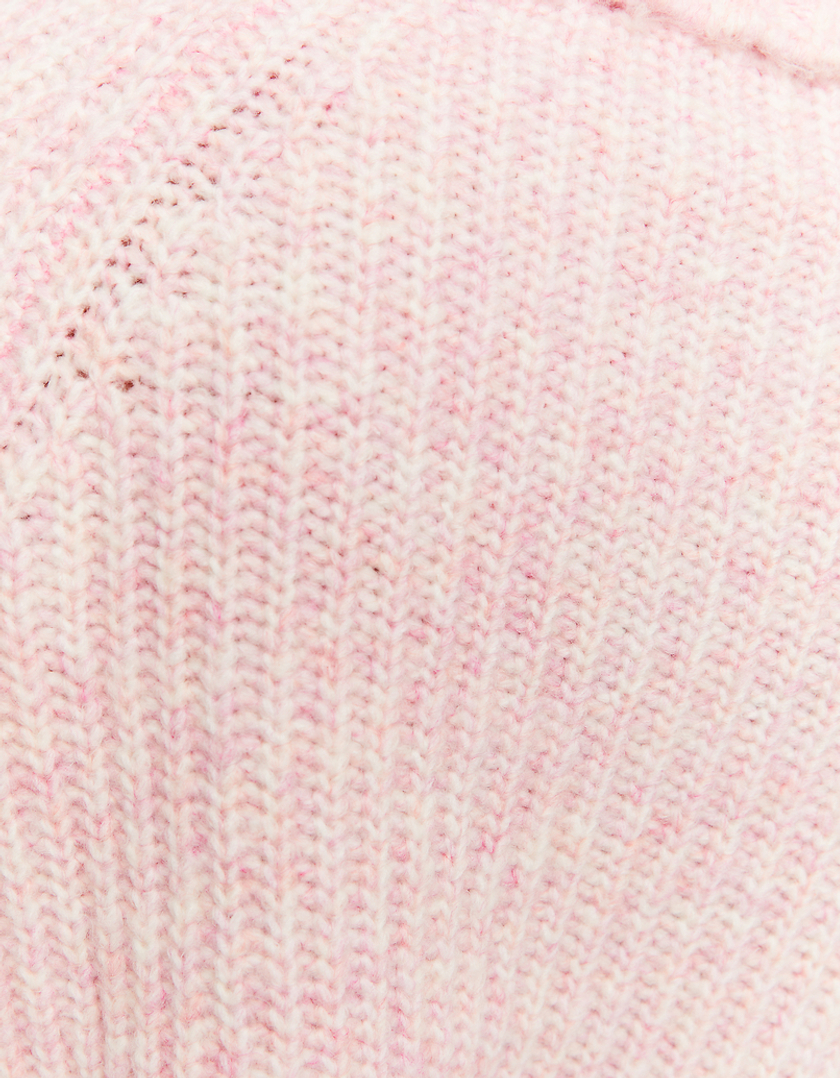 TALLY WEiJL, Pink Melange Cropped Jumper for Women