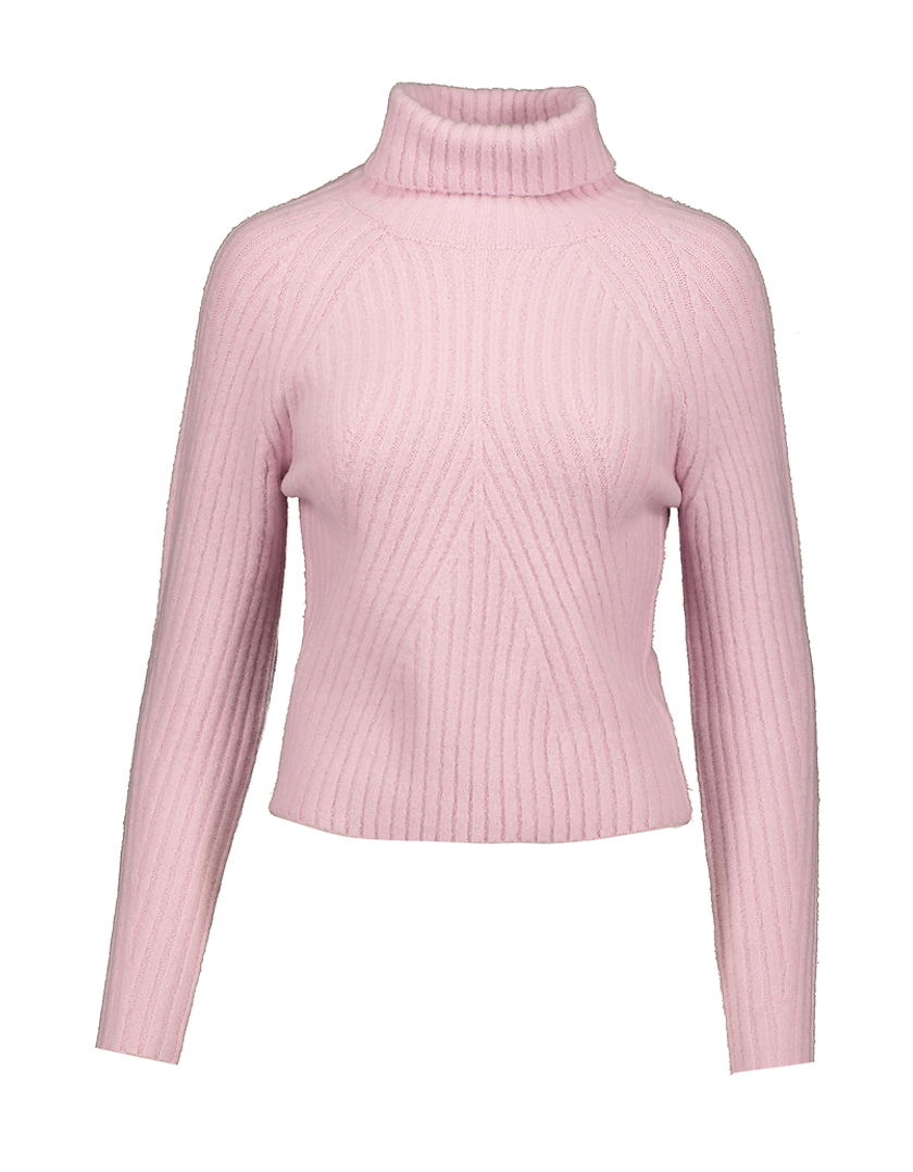 TALLY WEiJL, Purple Knit Basic Turtle Neck Jumper for Women