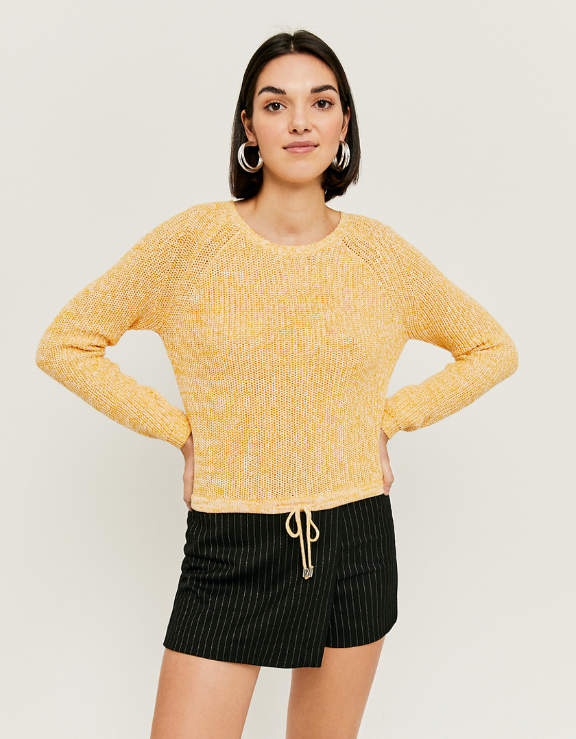 TALLY WEiJL, Maglione Giallo con Coulisse for Women