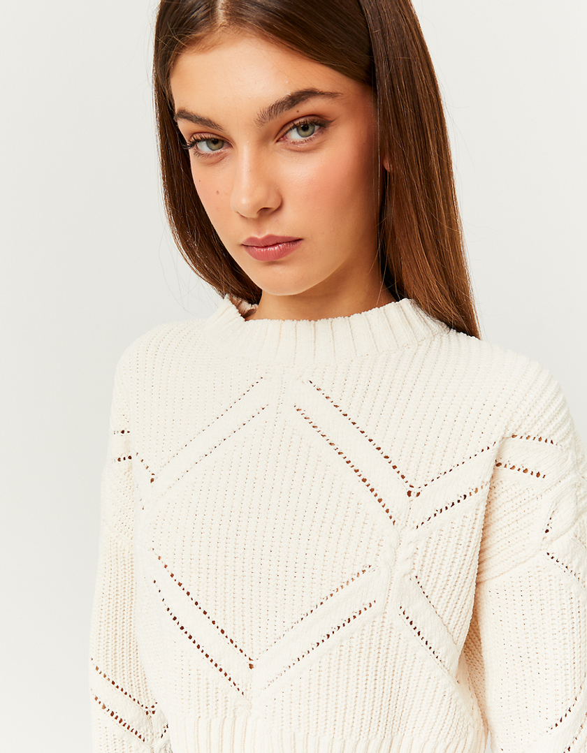 TALLY WEiJL, Cropped Knit Jumper for Women