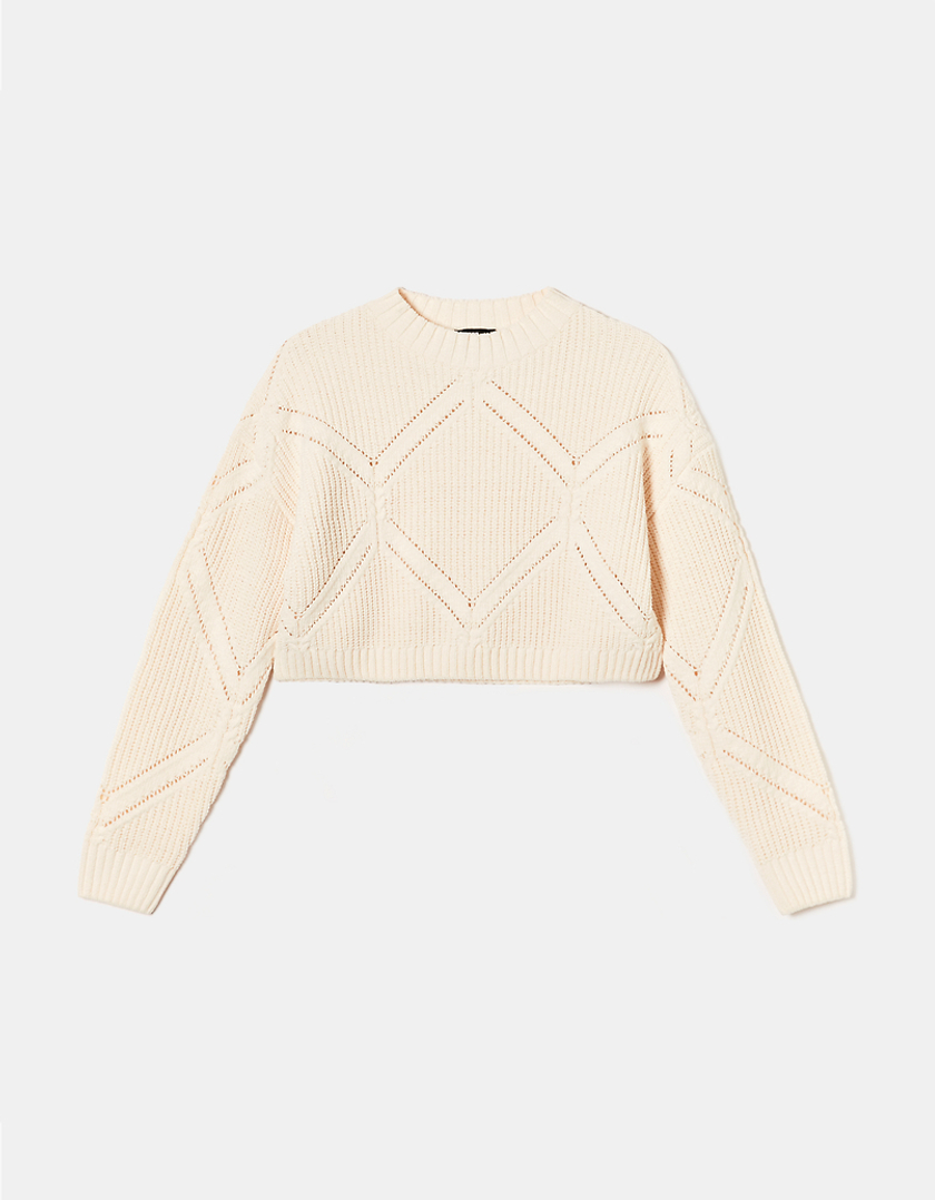 TALLY WEiJL, Cropped Strickpullover for Women