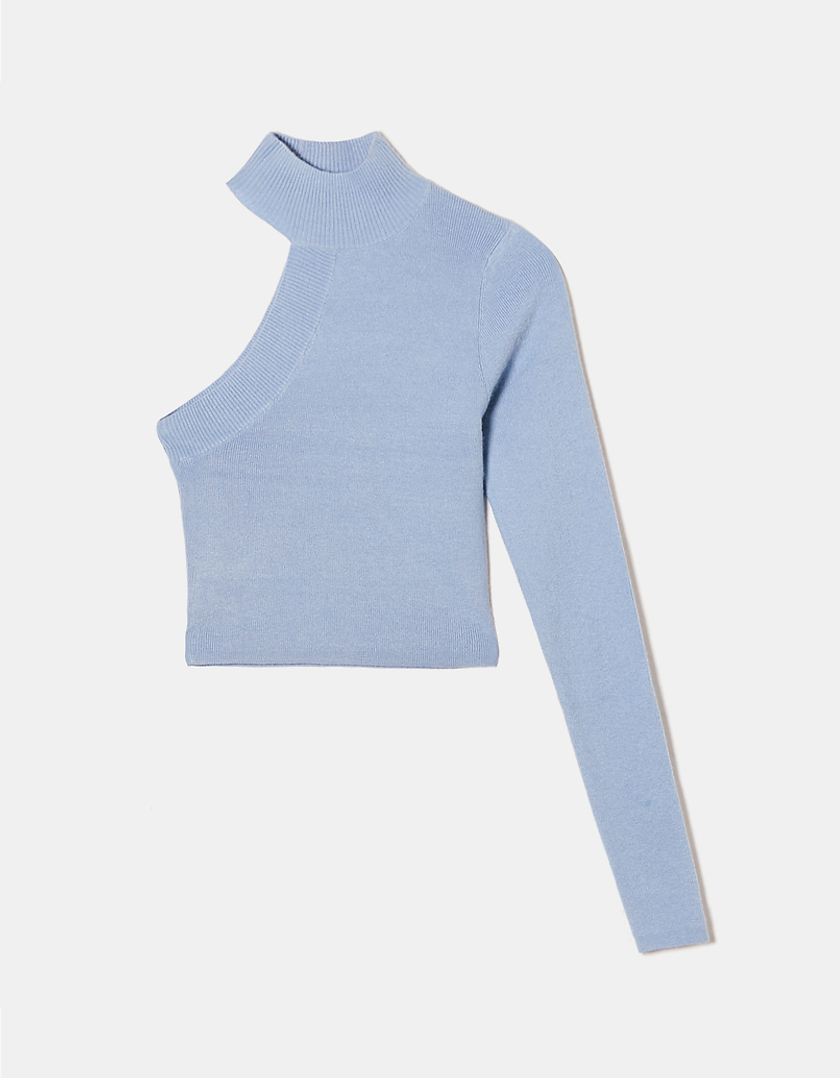 TALLY WEiJL, One Shoulder Fitted Knit Jumper for Women