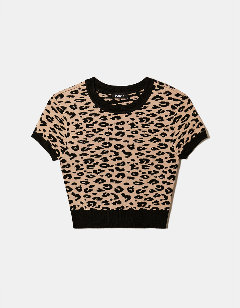 TALLY WEiJL, Maglione Stampa Animalier Leo for Women