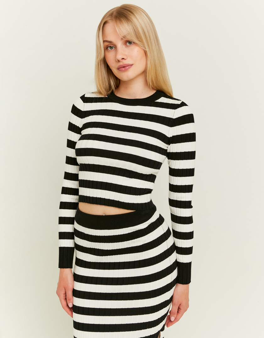 TALLY WEiJL, Pull Ajusté Blanc en Maille for Women