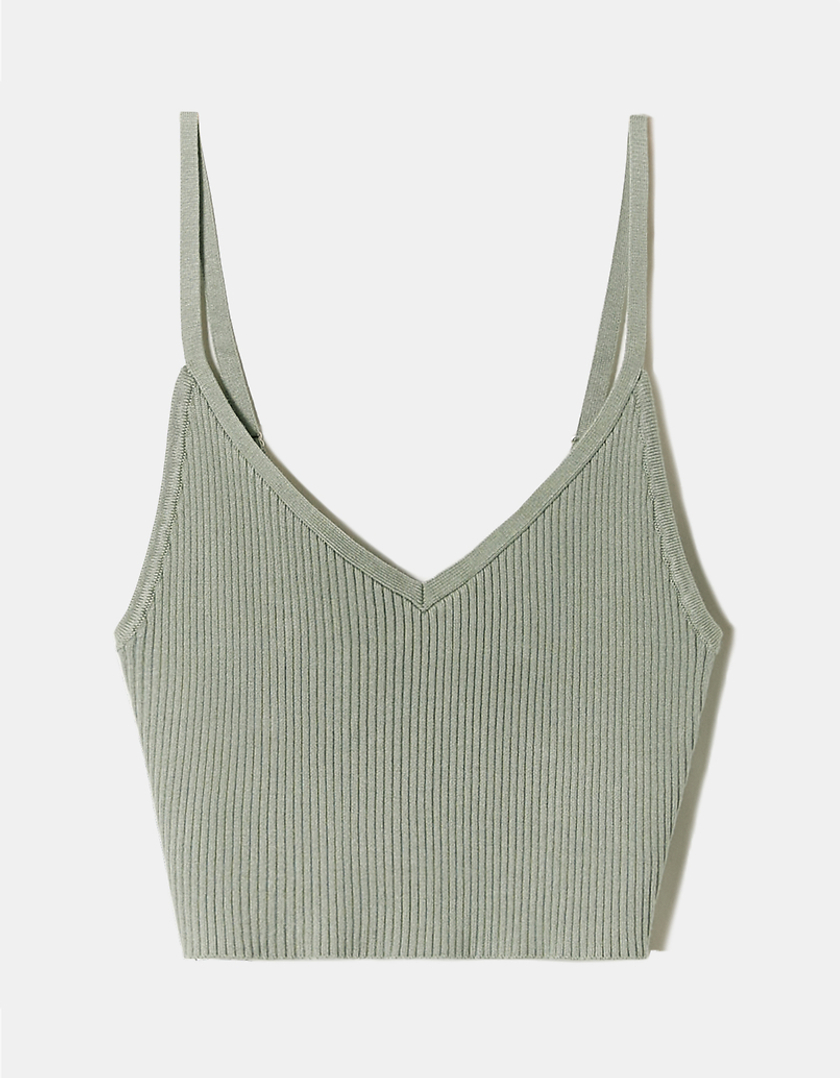 TALLY WEiJL, Knit Top with Straps for Women