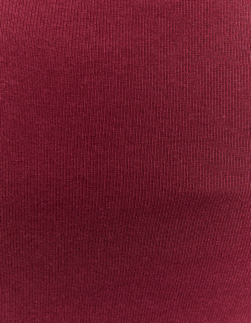 TALLY WEiJL, Burgundy Knit Jumper for Women