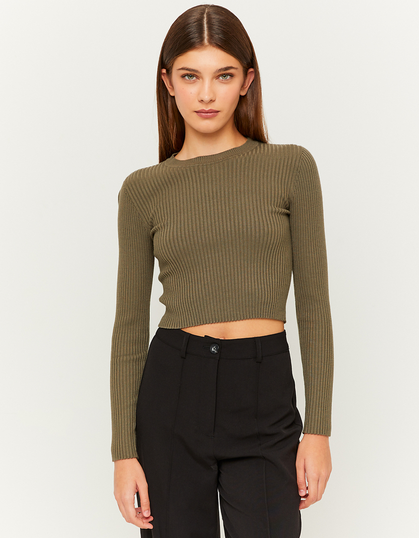 TALLY WEiJL, Pull en maille vert for Women