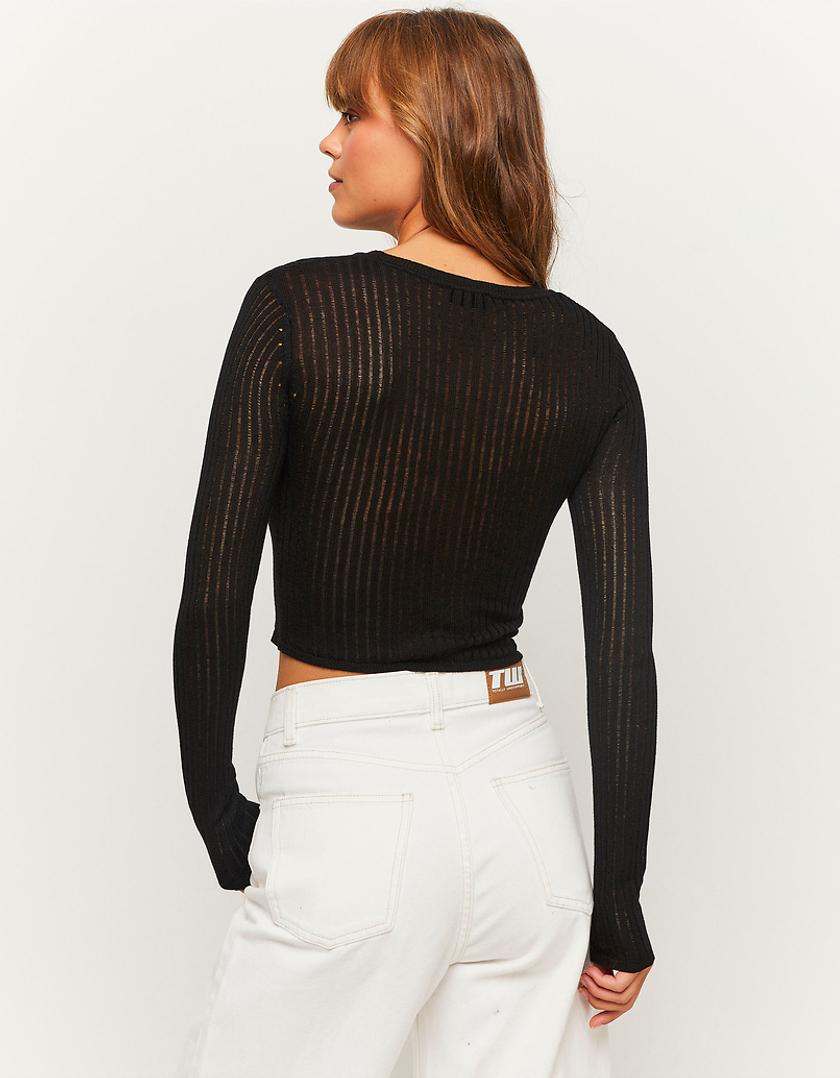 TALLY WEiJL, Black Knit Jumper for Women