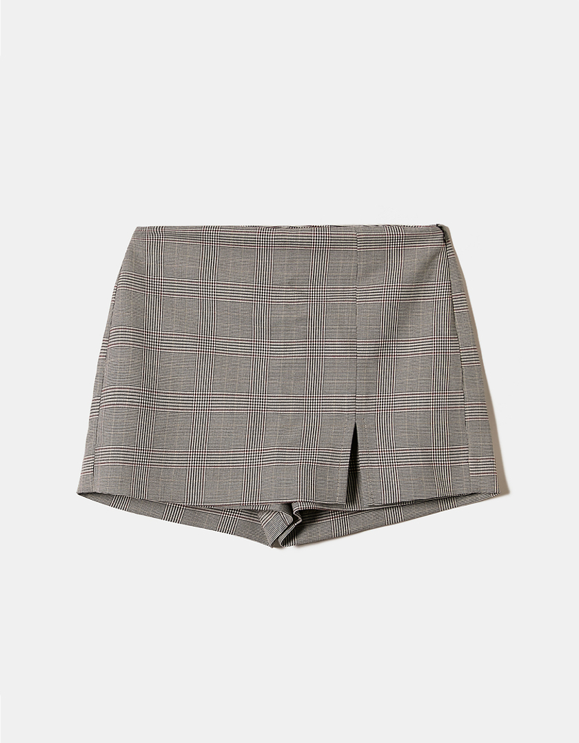 TALLY WEiJL, Checked Mini Skort for Women