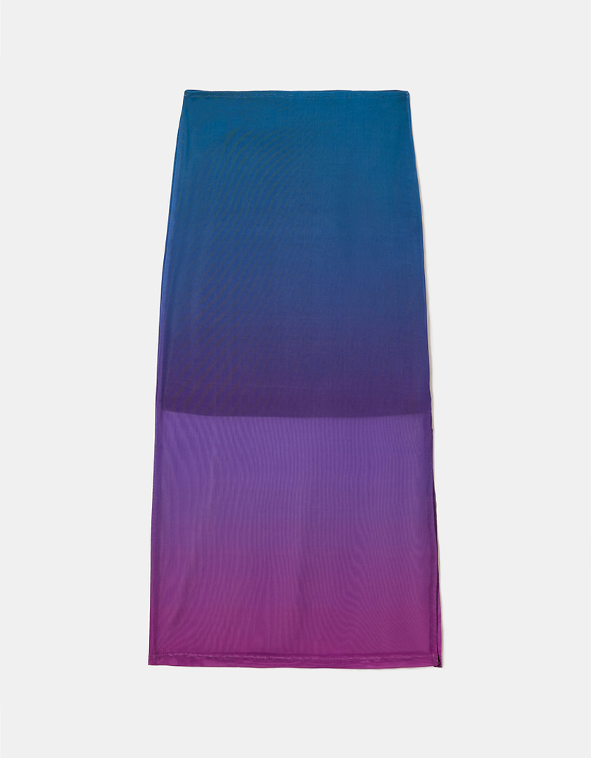 TALLY WEiJL, Tie Dye Mesh Skirt for Women
