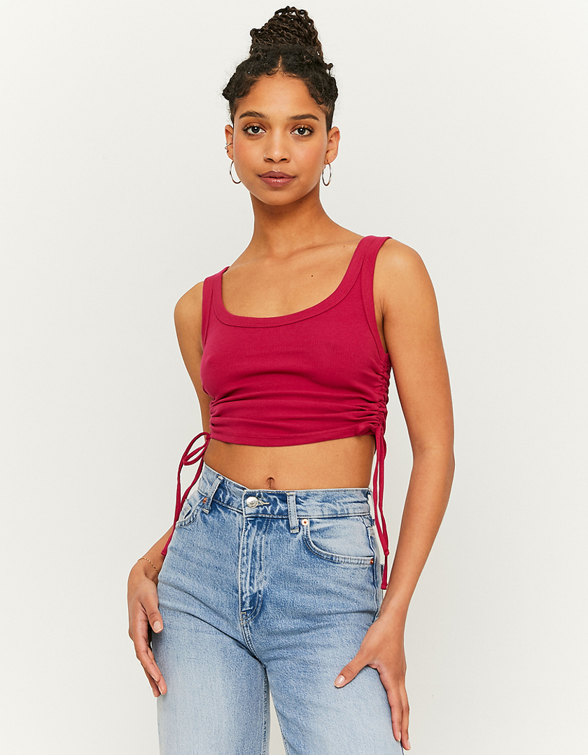 TALLY WEiJL, Cropped Top With Lateral Ruched for Women