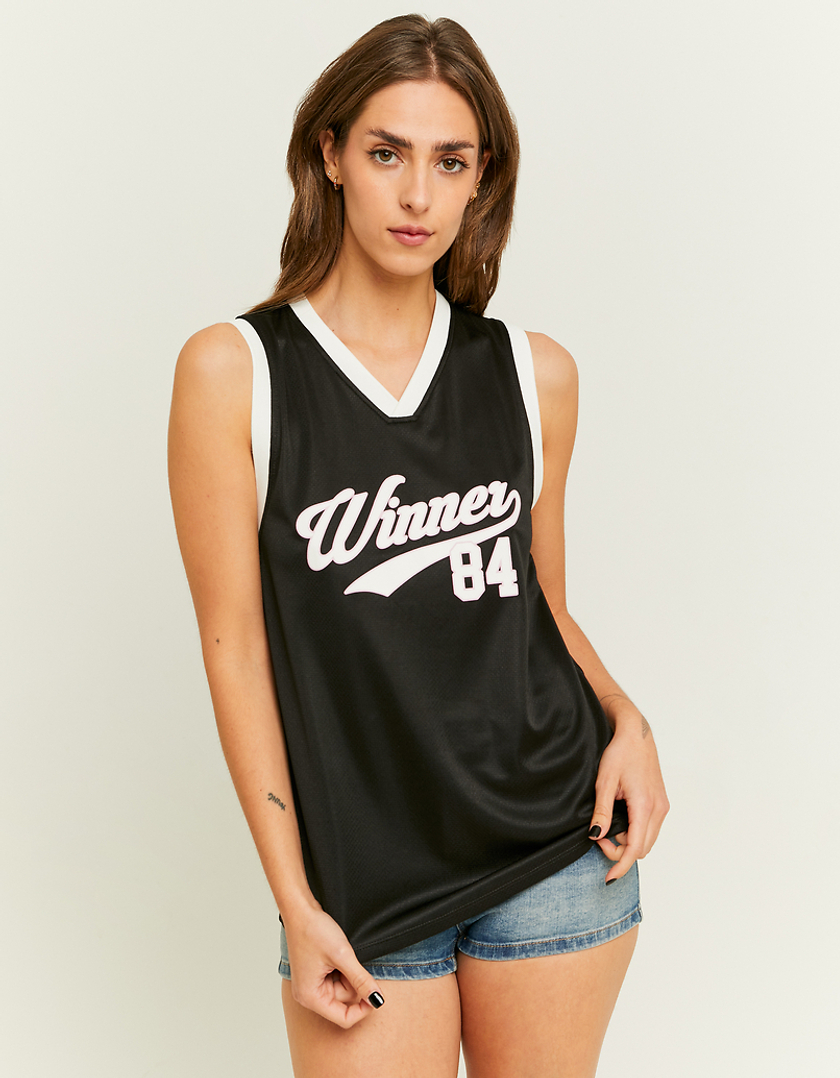 TALLY WEiJL, Oversized Football T-Shirt for Women