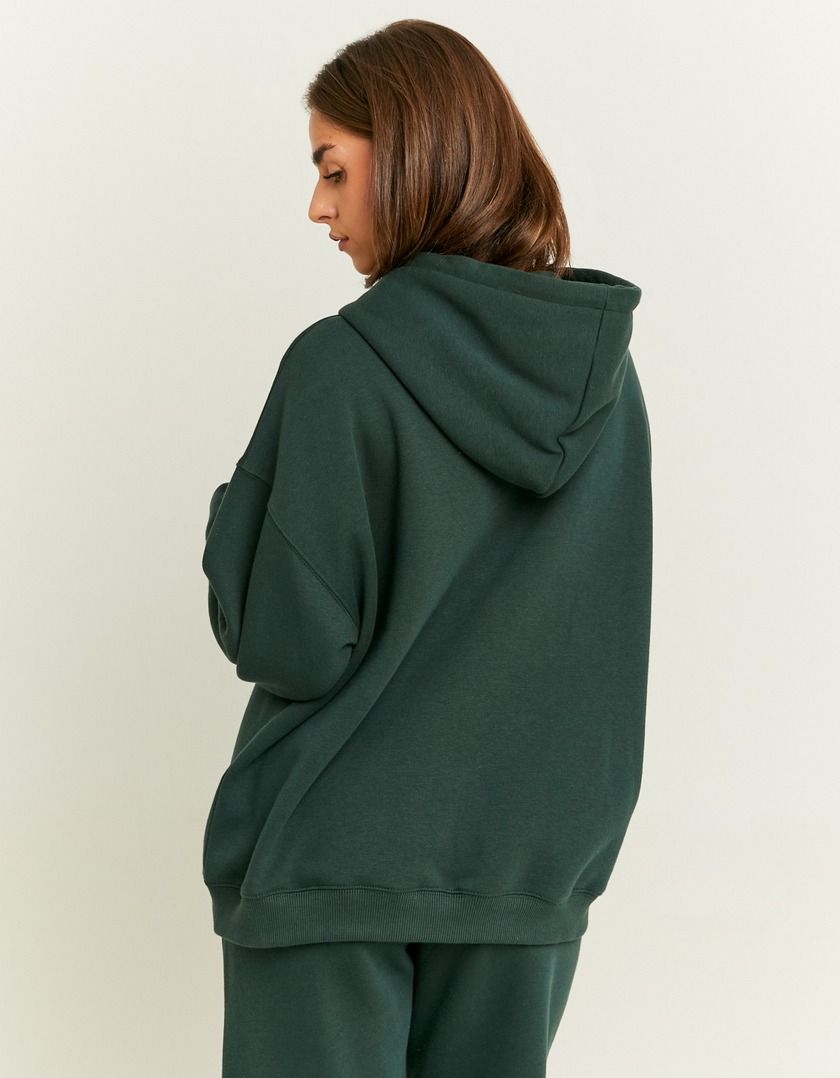 TALLY WEiJL, Felpa Oversize Verde for Women