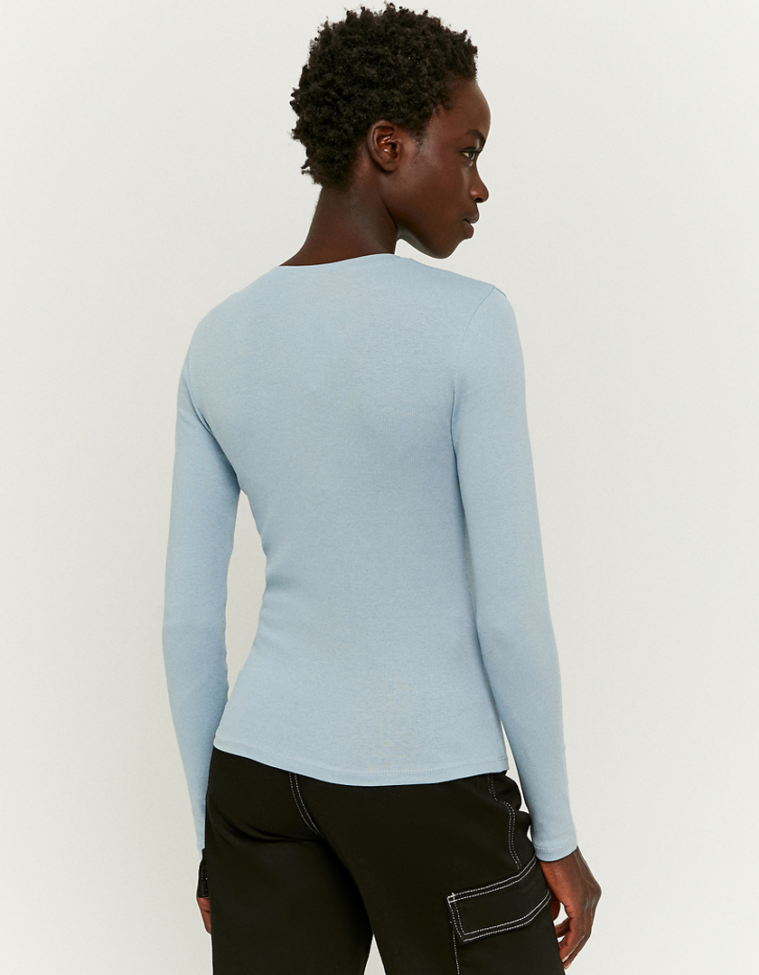 TALLY WEiJL, Μπλε Basic Top for Women