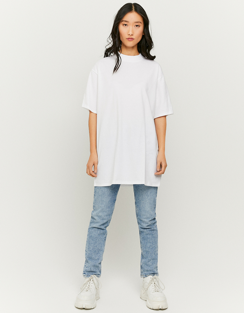 TALLY WEiJL, T-Shirt Oversize Blanc for Women