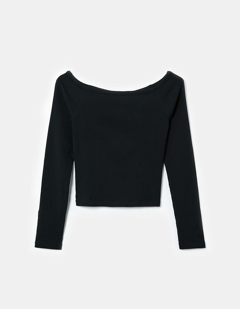 TALLY WEiJL, Czarny top Basic for Women