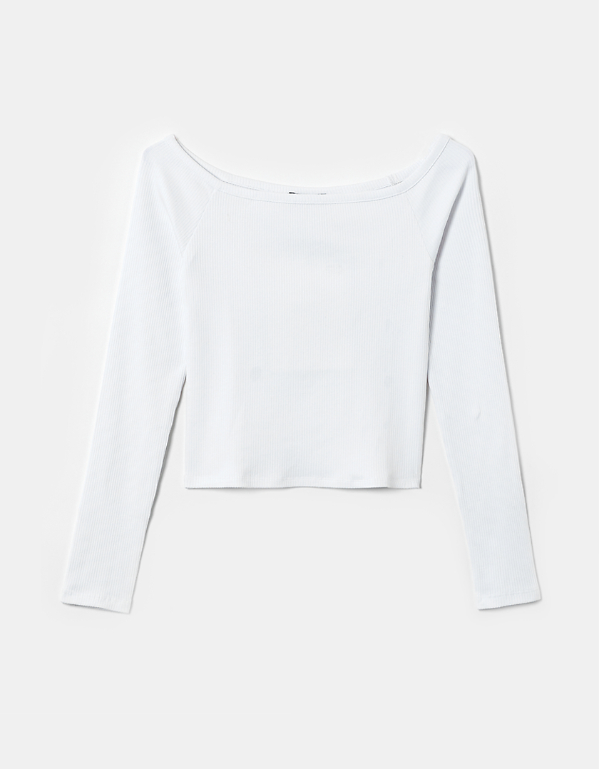 TALLY WEiJL, Weißes Basic Top for Women