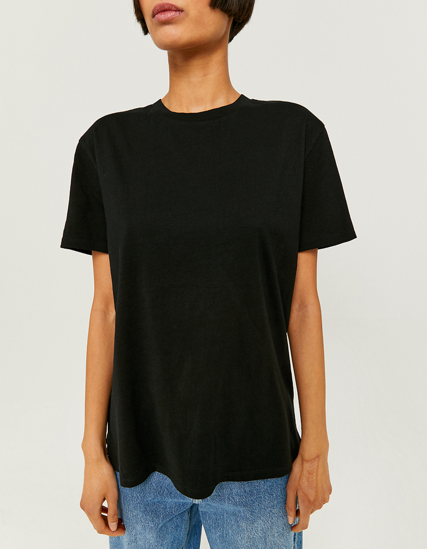 TALLY WEiJL, Black Basic T-shirt for Women