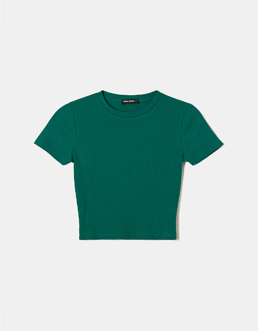 TALLY WEiJL, Basic Ribbed T-shirt for Women