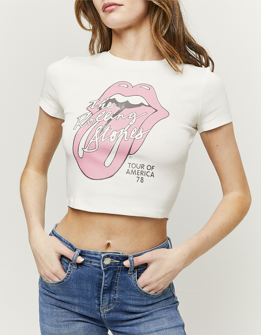 TALLY WEiJL, Weißes bedrucktes T-shirt for Women