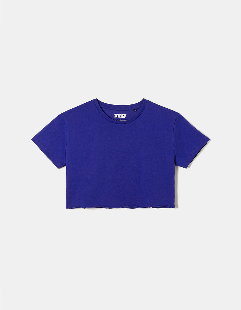 TALLY WEiJL, Cropped Basic T-shirt for Women