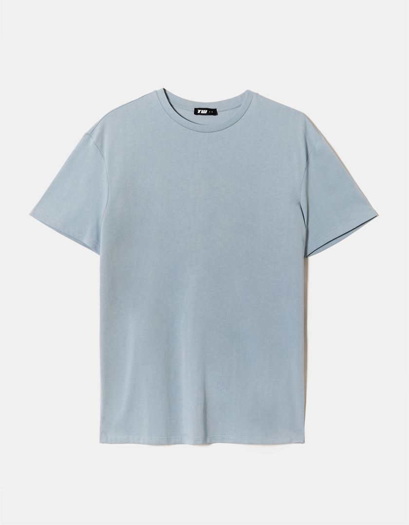 TALLY WEiJL, Blue Oversized Basic T-Shirt for Women