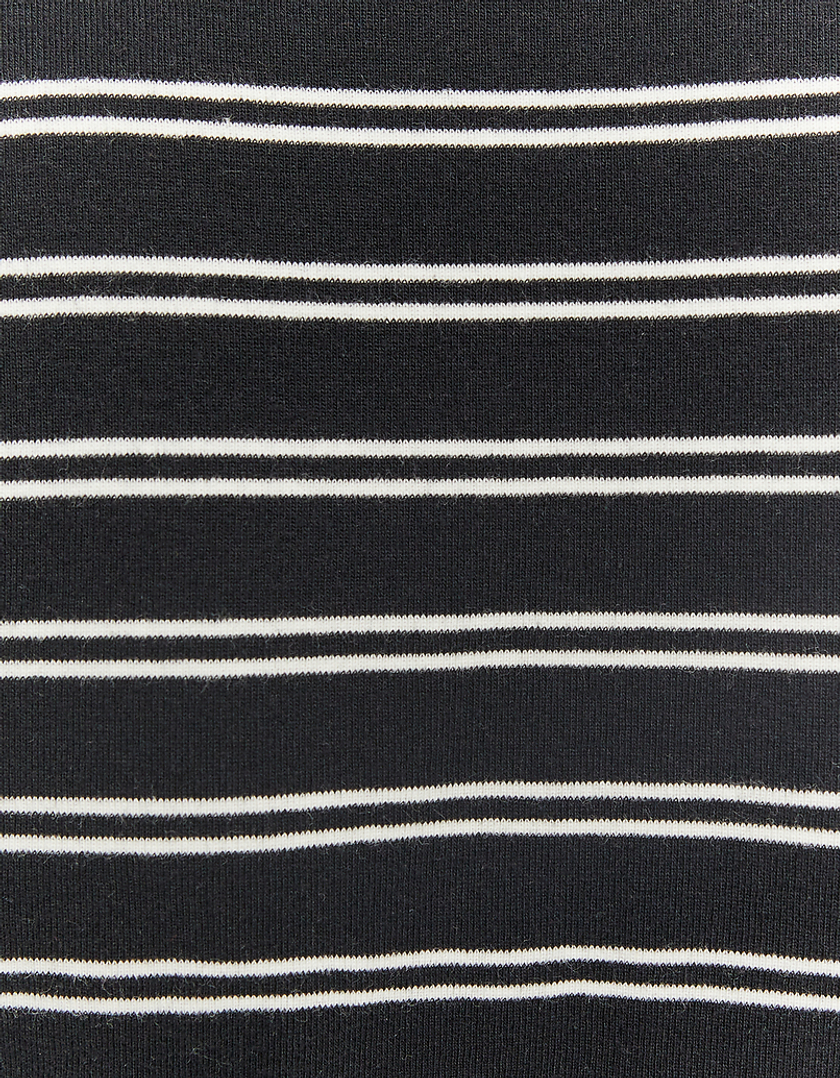 TALLY WEiJL, Striped Cropped Basic T-shirt for Women