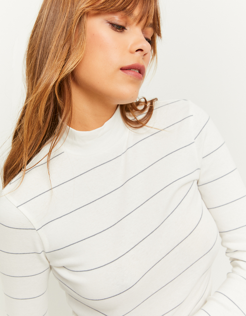 TALLY WEiJL, Striped Basic T-Shirt for Women