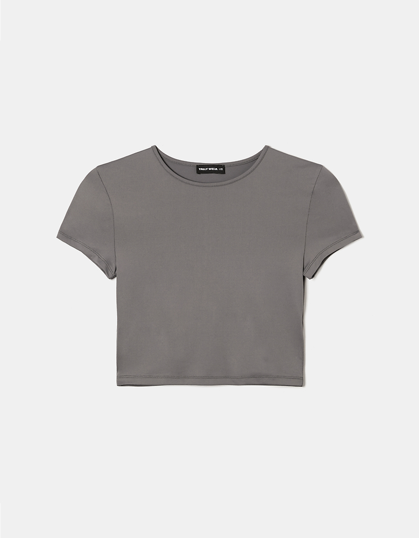 TALLY WEiJL, Basic Short Sleeves T-shirt for Women